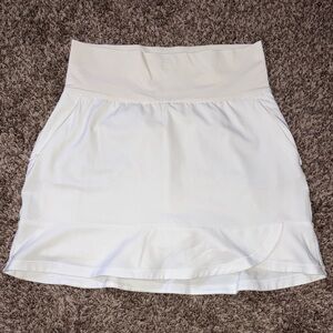 Adidas White Eco-Friendly Skirt